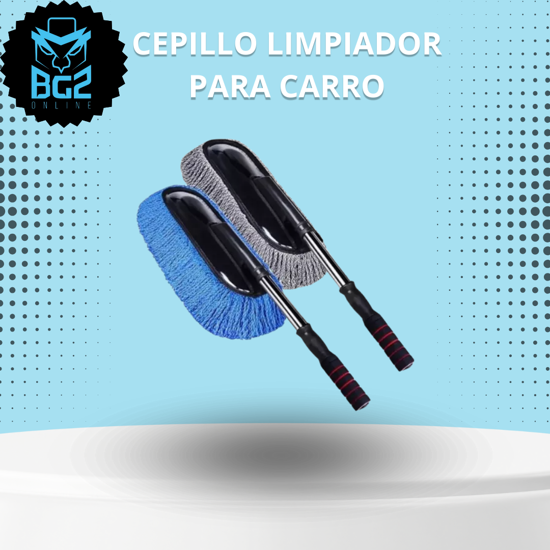 CEPILLO LIMPIADOR PARA CARRO